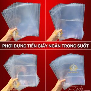 Phơi Đựng Tiền Giấy Sưu Tầm 1 đến 4 Ngăn Hãng PCCB