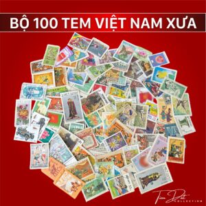 Bộ 100 Tem Việt Nam Xưa