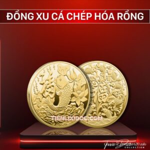 Đồng Xu Cá Chép Hoá Rồng