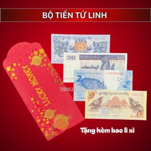 Bộ Tiền Tứ Linh - Tặng Kèm Bao Lì Xì