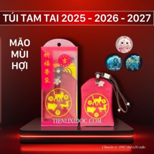 Túi Tam Tai Giải Hạn Cho Các Tuổi Mão Mùi Hợi 2025-2026-2027