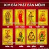 Kim Bài Phật Bản Mệnh 12 Con Giáp Phong Thủy Bình An Tài Lộc