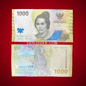 Tờ Tiền Indonesia 1000 Rupiah 2022 UNC
