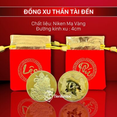 Xu Thần Tài Kèm Túi Gấm Phúc Lộc