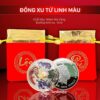 Đồng Xu Tứ Linh Màu