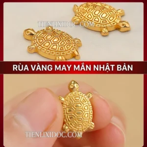 Hình Ảnh Chi Tiết Rùa Vàng May Mắn Nhật Bản