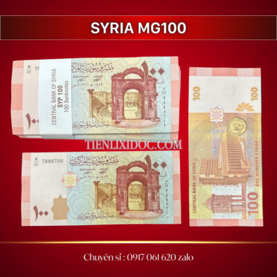 Tiền giấy Syria 100 Pound 2010 UNC