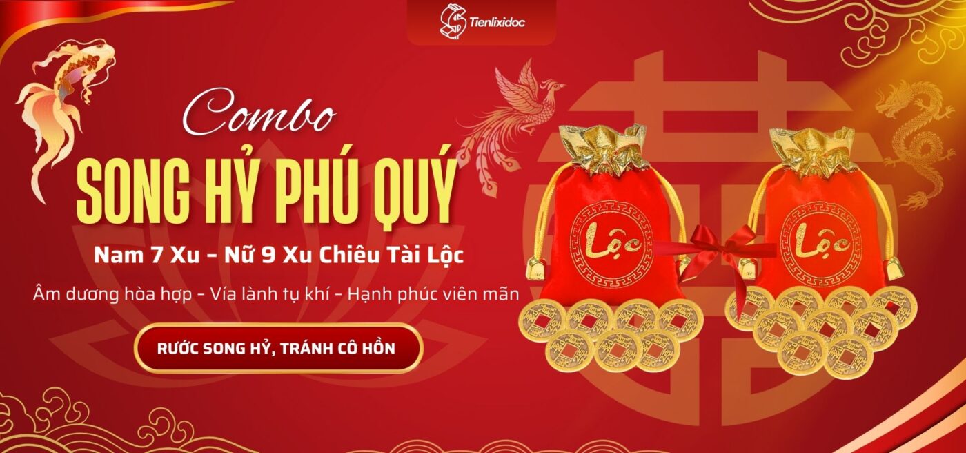 Baner Song Hỷ Phú Quý