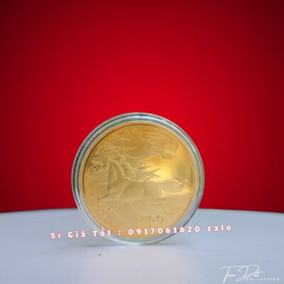 Mặt Trước Đồng Xu Ngựa Chữ lộc