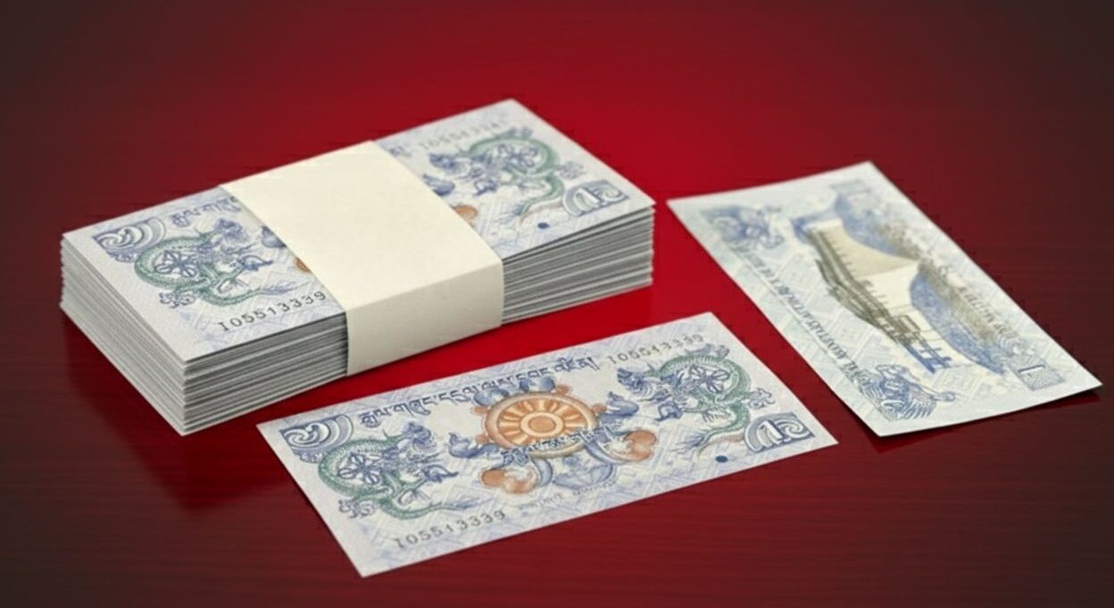 Tờ Tiền Rồng Bhutan 1 Ngultrum – Lì Xì Tết 2026