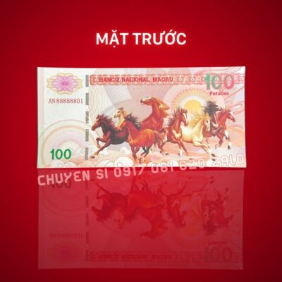 Tờ Tiền Mã Đáo Thành Công – Quan Âm Macao 100